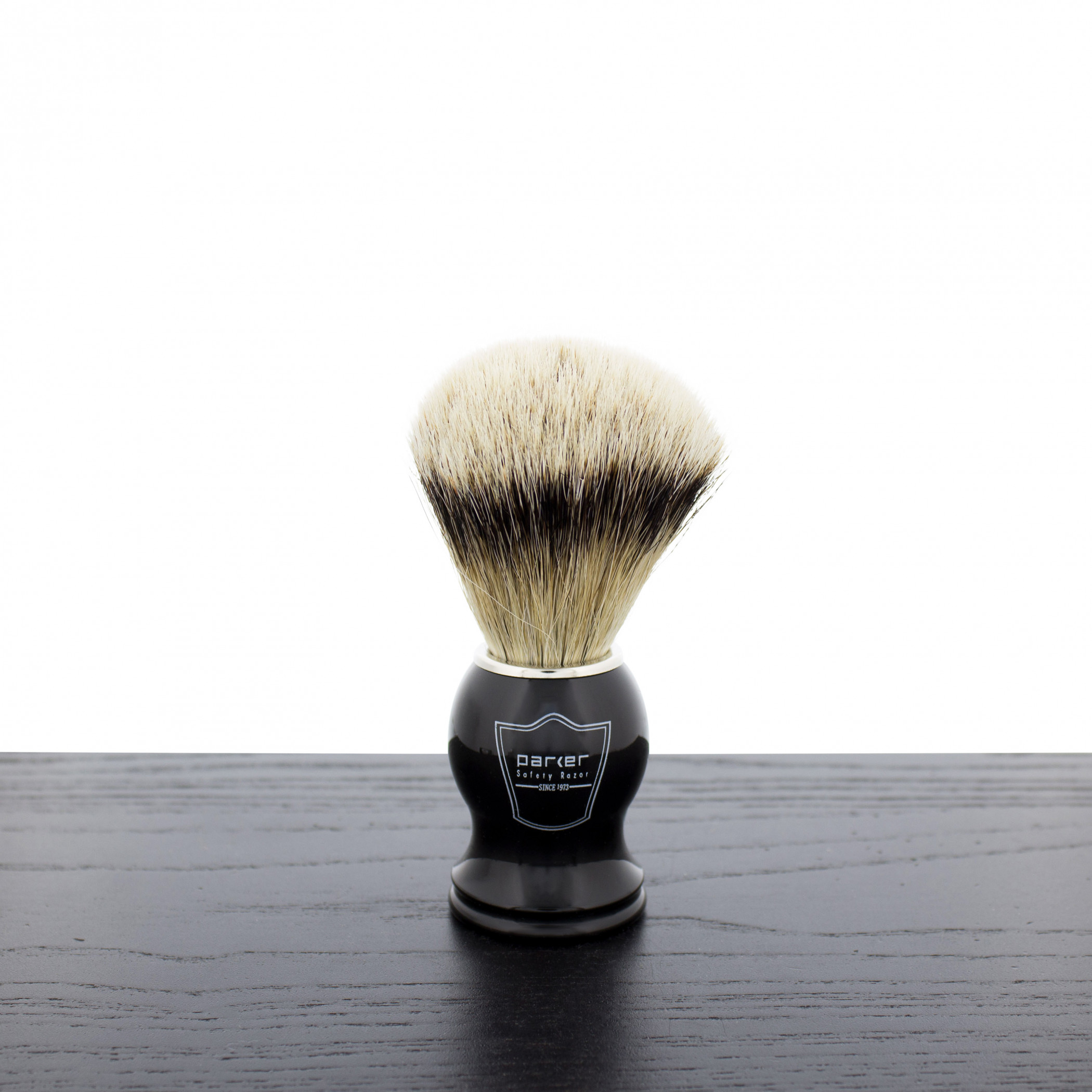 Product image 0 for Parker BHST Silvertip Badger Shaving Brush, Black Handle